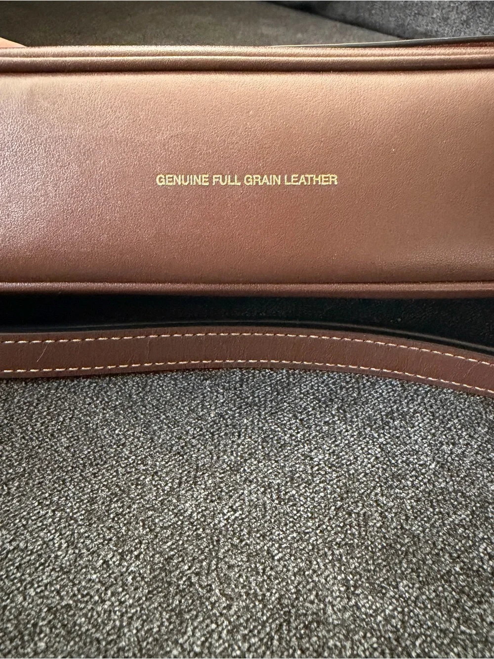 Coach brook flap chain bag